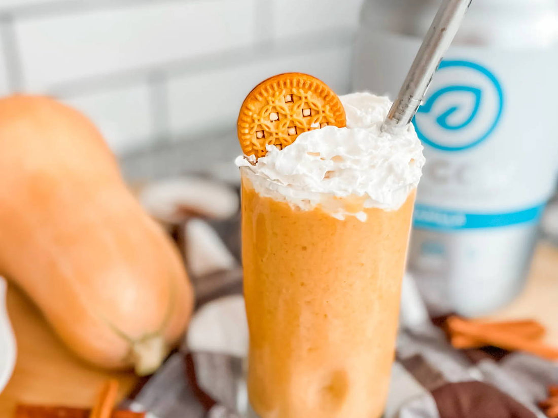 Pumpkin and Butternut Squash Protein Smoothie