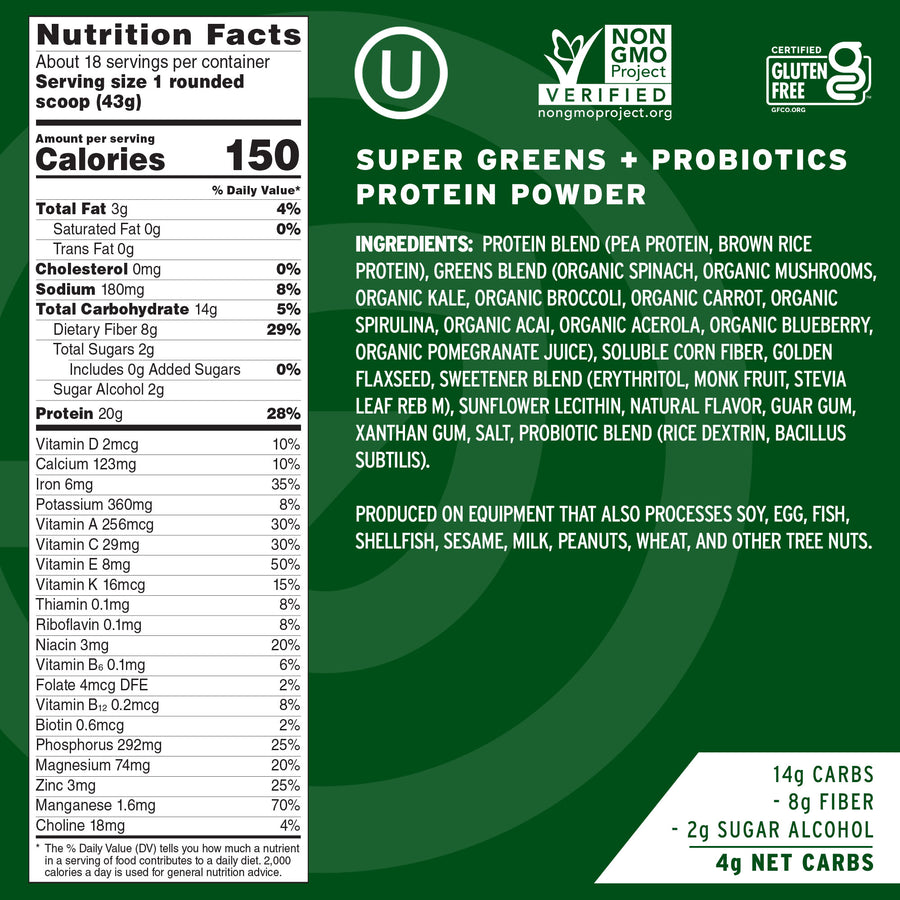 Super Greens + Probiotics