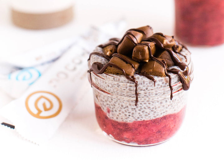 Chia Pudding With Strawberry Preserves Recipe