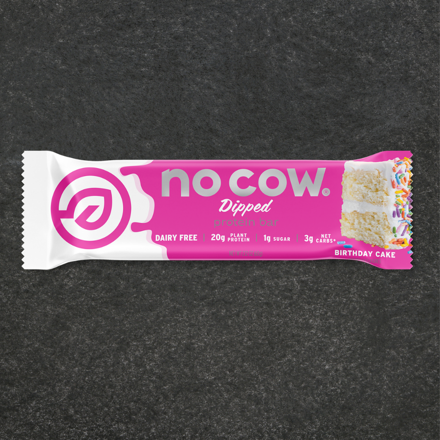 birthday cake protein bar