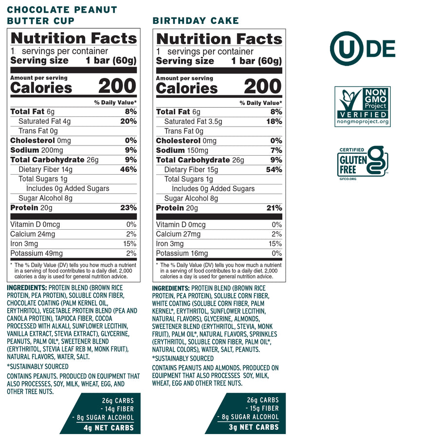 Dipped Protein Bars Variety Pack