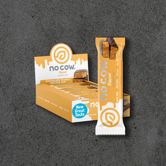 no cow protein bar chocolate peanut butter cup 12-count