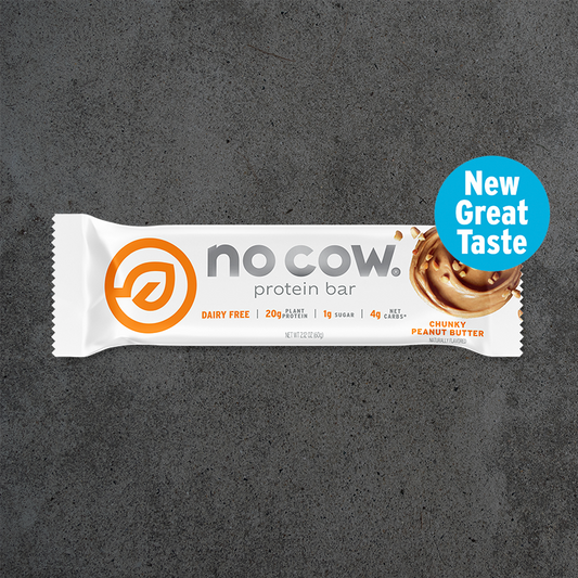 no cow chunky peanut butter protein bar