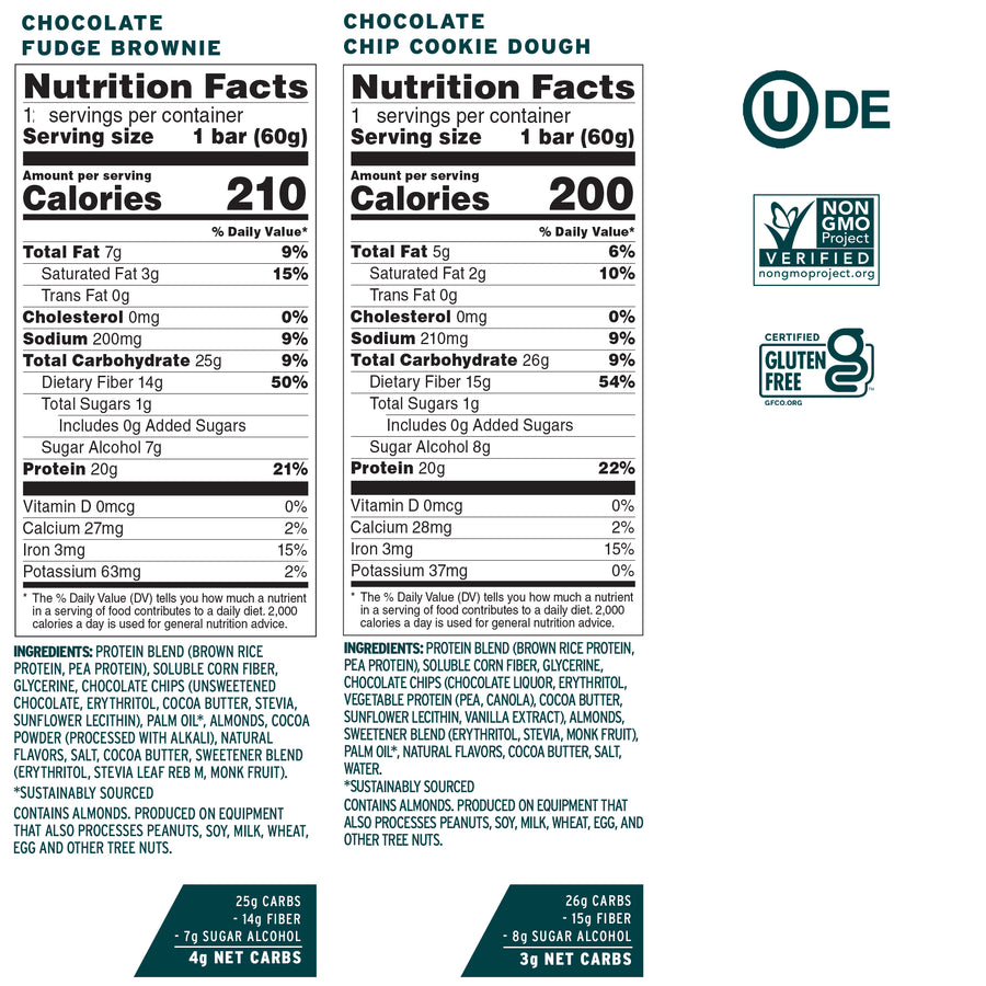 Original Protein Bars Variety Pack