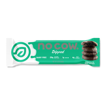 Dipped Chocolate Mint Cookie Protein Bars